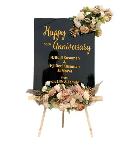 Papan Bunga Akrilik Kampung Pelita